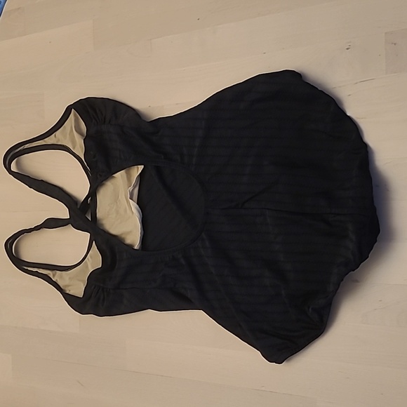 Perfection Fit by Roxanne 1960s Textured Black One Piece Bathing Suit - Picture 5 of 12